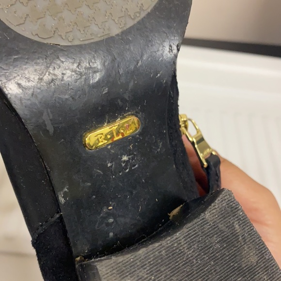 Laura Ralph Lauren black ankle boots - Picture 10 of 10